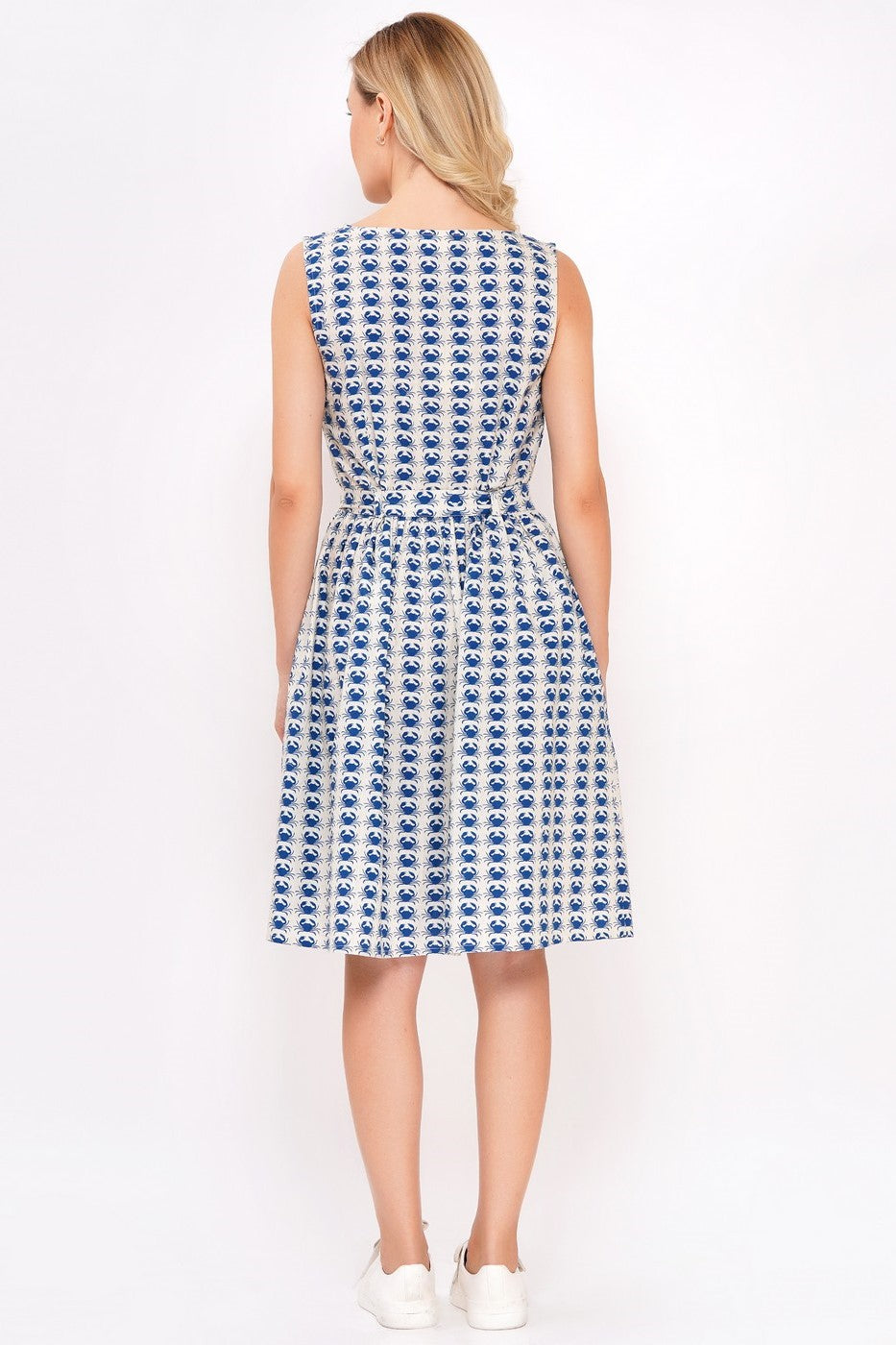 Ärmelloses Kleid, Krabben