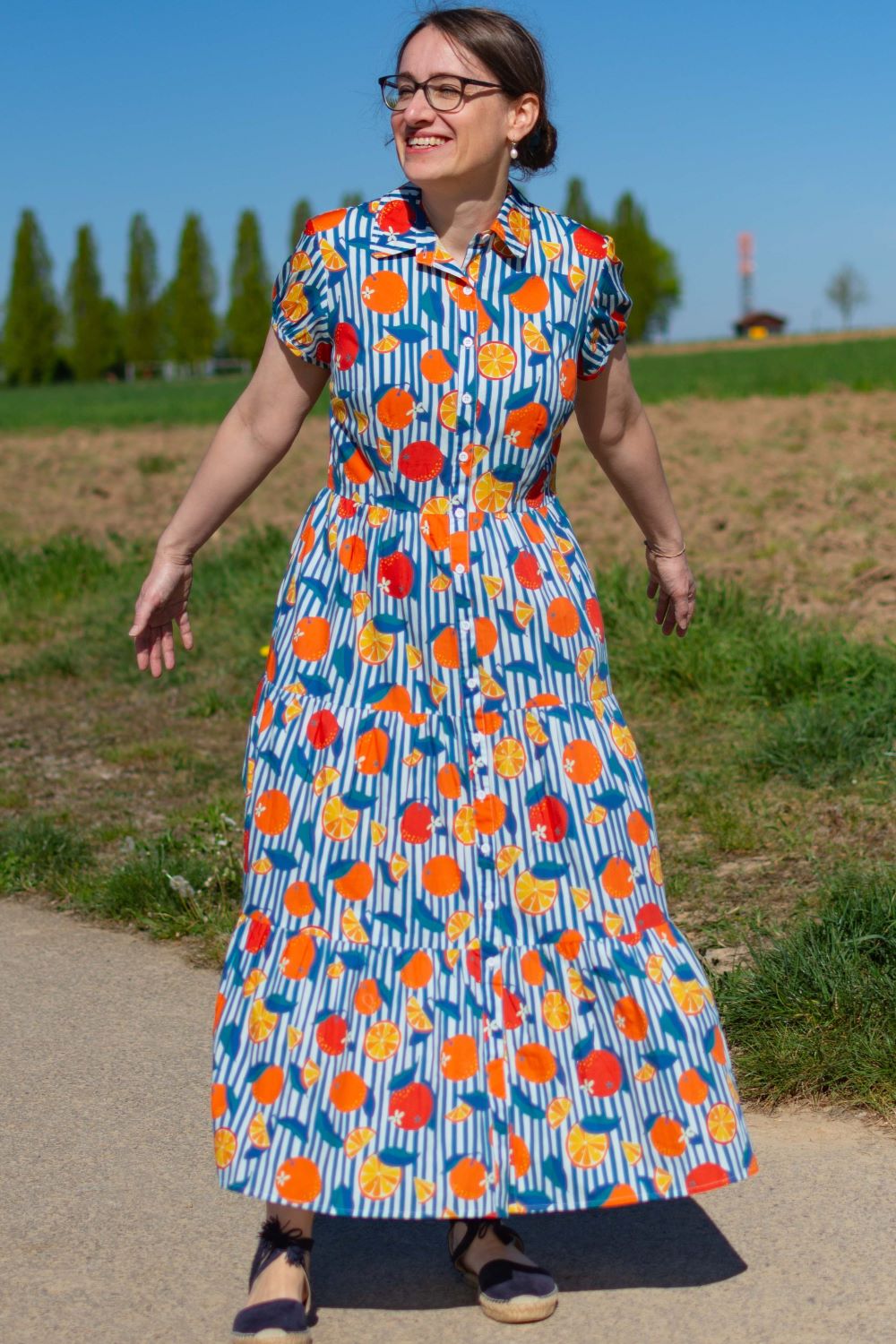 Kleid Molly Dress, Oranges