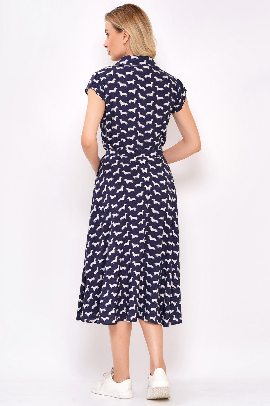 Midi-Kleid, Dackel