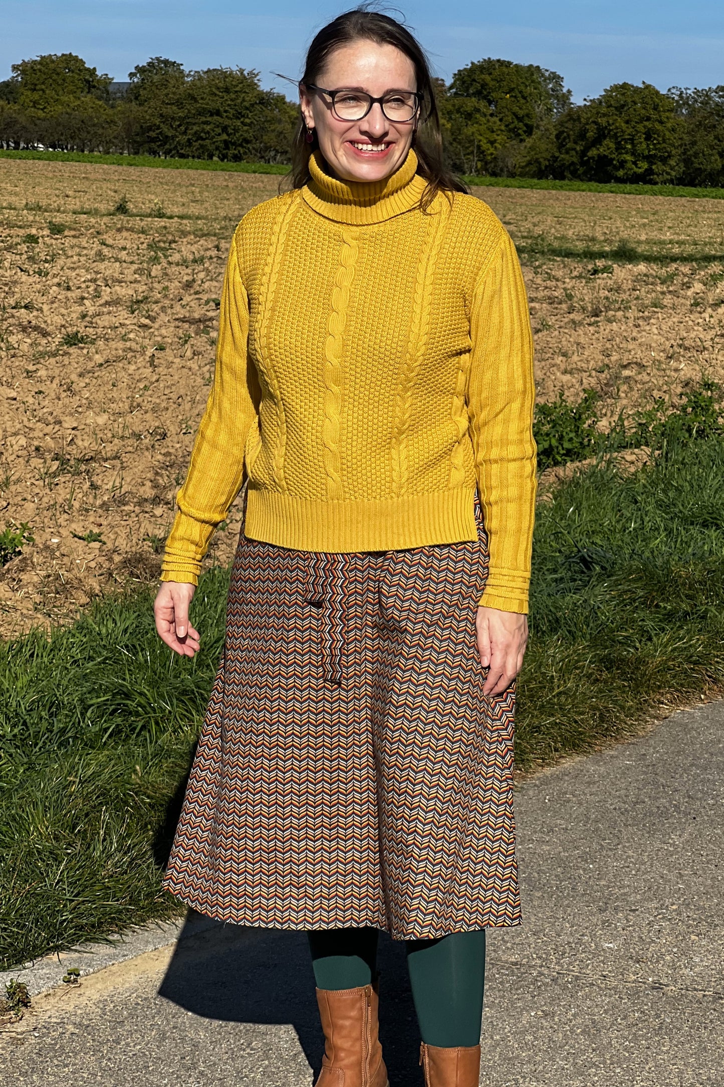 Hemdblusenkleid mit Kragen Midi, Sycamore