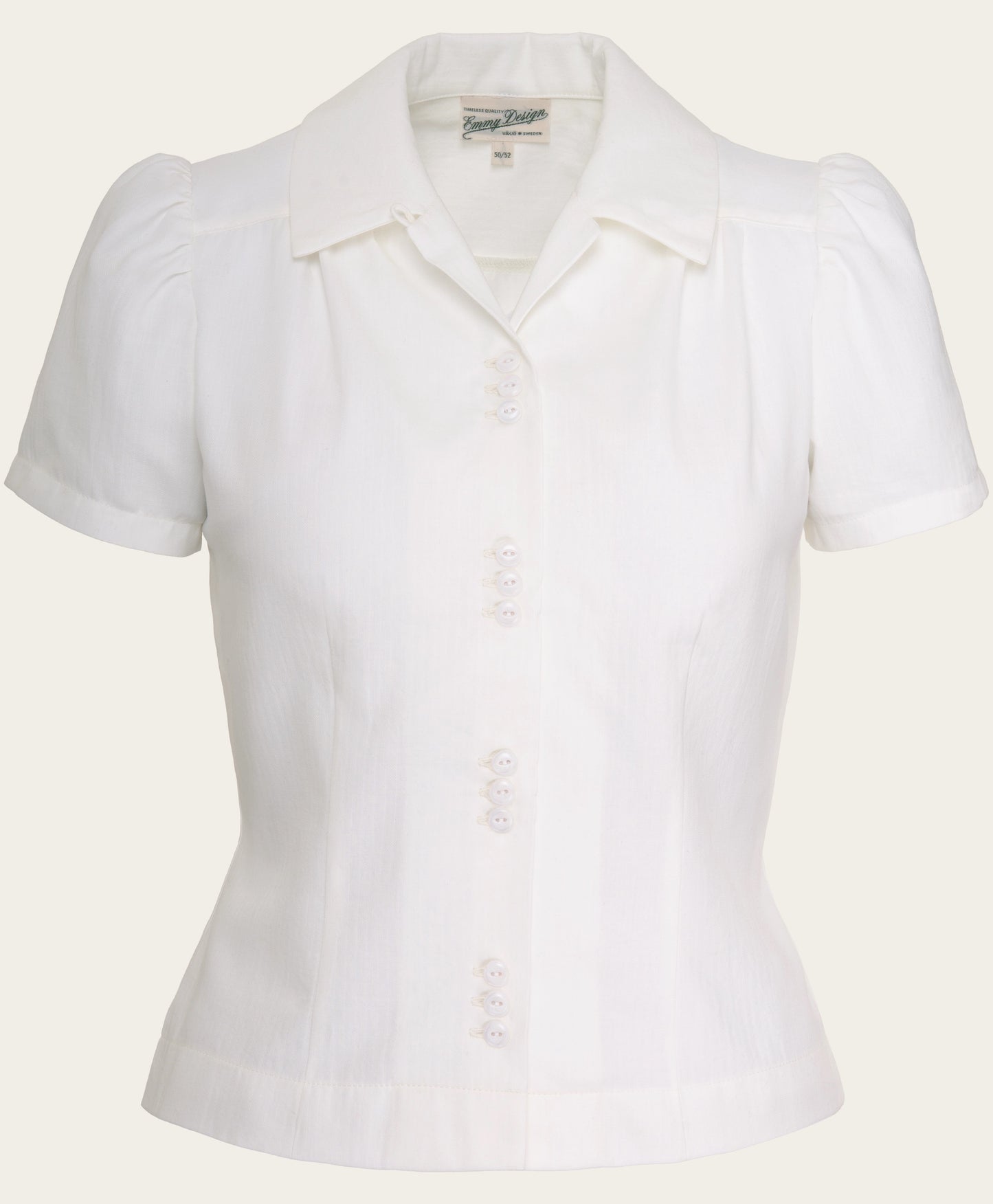 That Same Old Favorite Blouse, White Soft Cotton