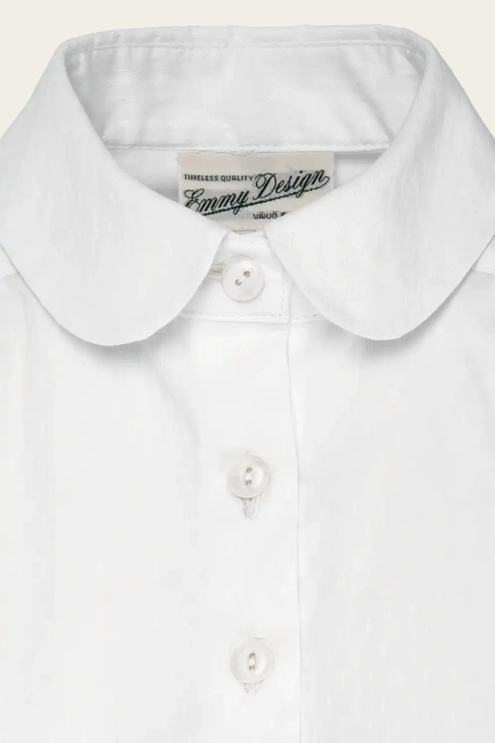 The Bookworm Blouse, Crisp White Cotton