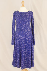 Danesigrid Kleid, Deep Marine Fleurie