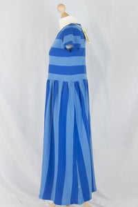 Danekroeyer Slub Jersey Dress, Klein Blue/ Cold Blue