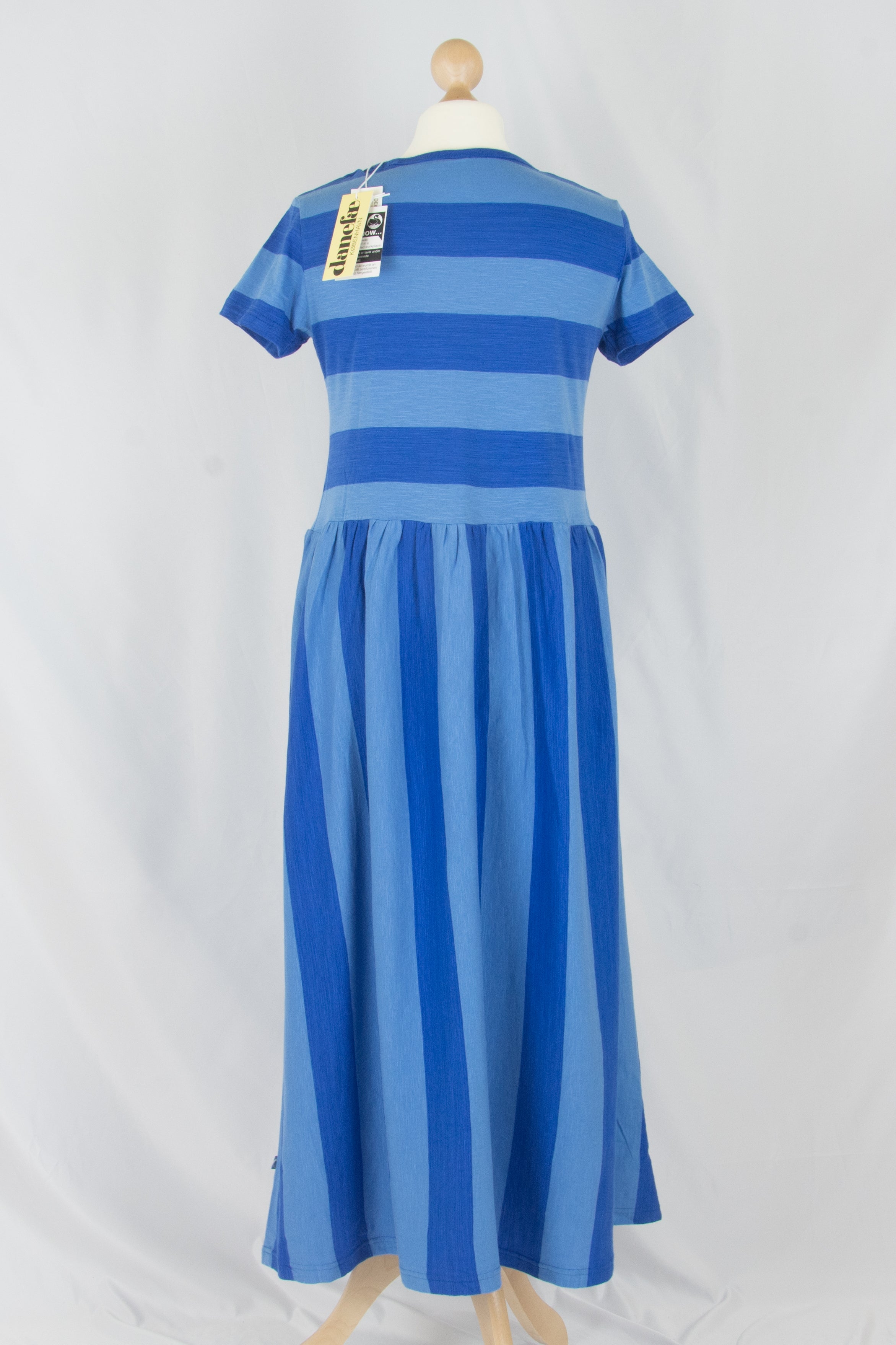 Danekroeyer Slub Jersey Dress, Klein Blue/ Cold Blue