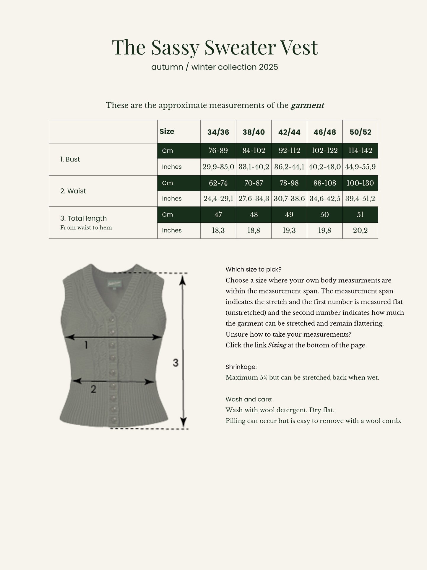 The Sassy Sweater Vest, Pomegranate Wool