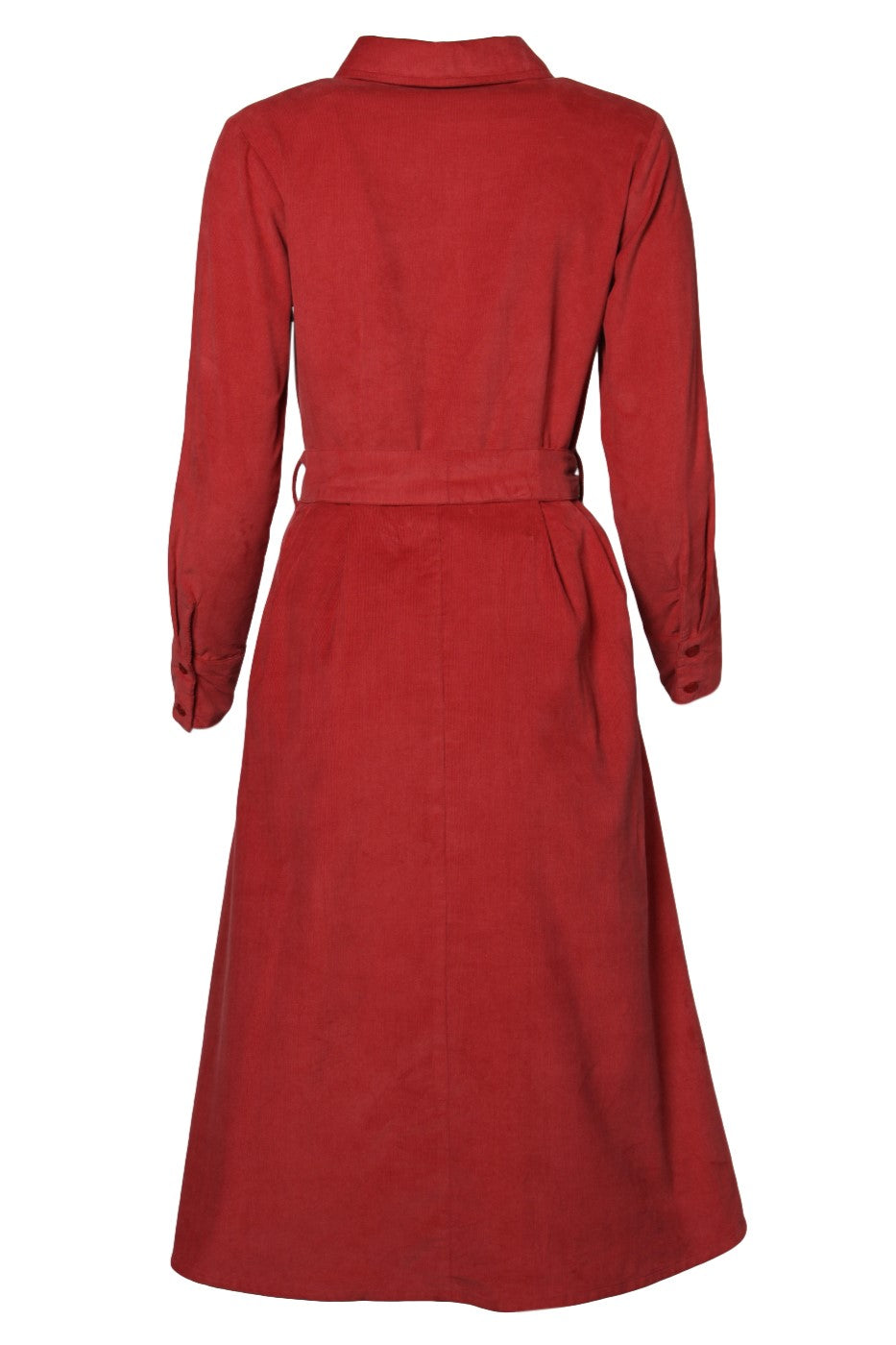Midi-Kordkleid, Garnet