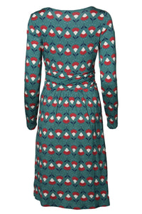 tailliertes Jersey-Kleid, Fromage