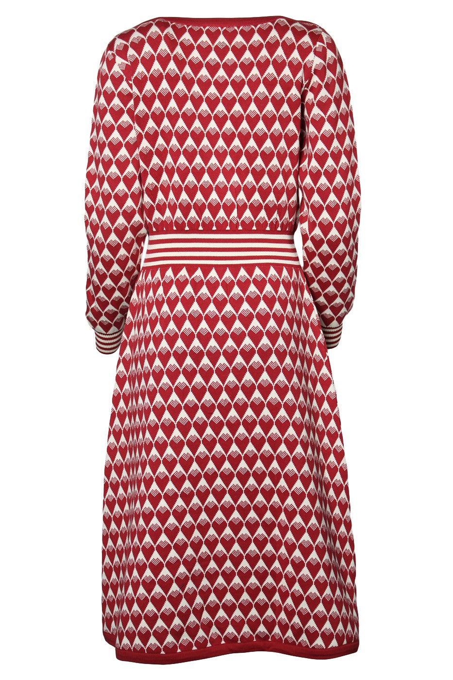 Midi-Strickkleid, Hearts