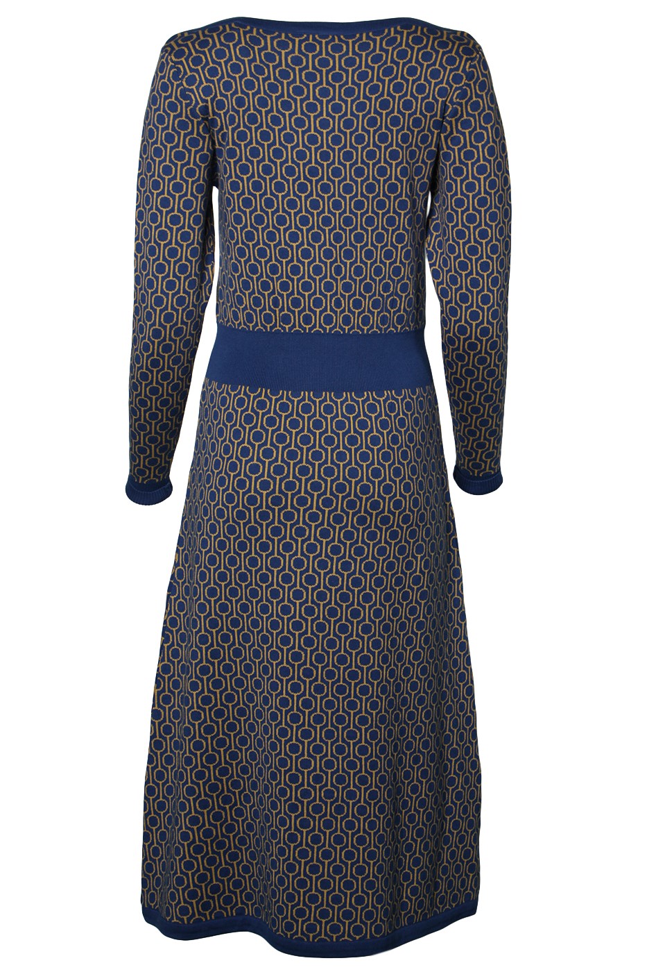 Midi-Strickkleid, Trellis