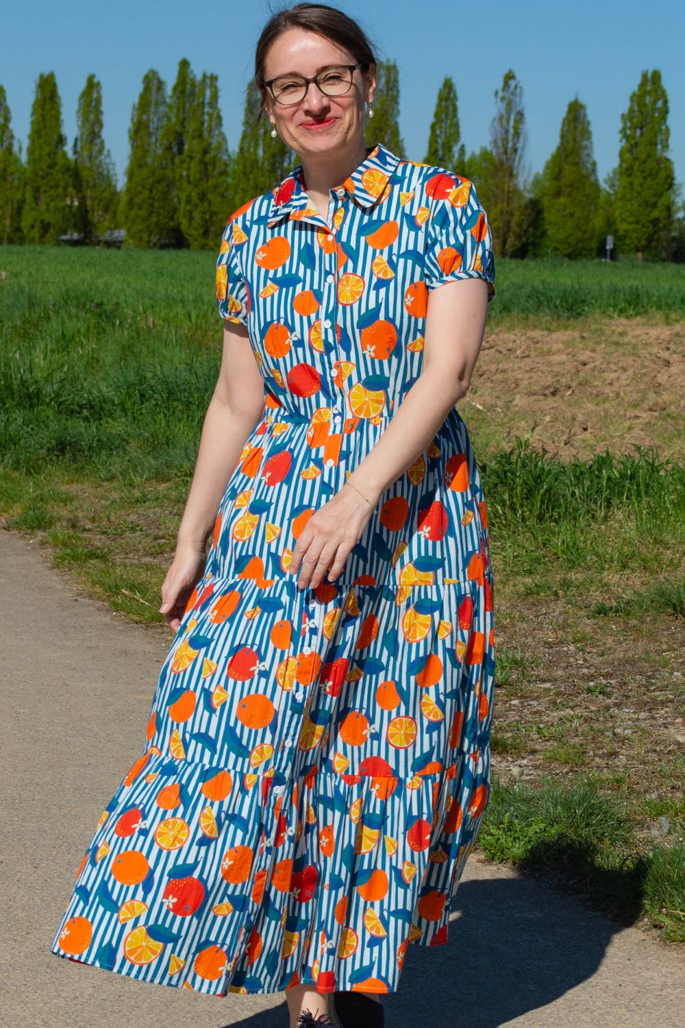 Kleid Molly Dress, Oranges