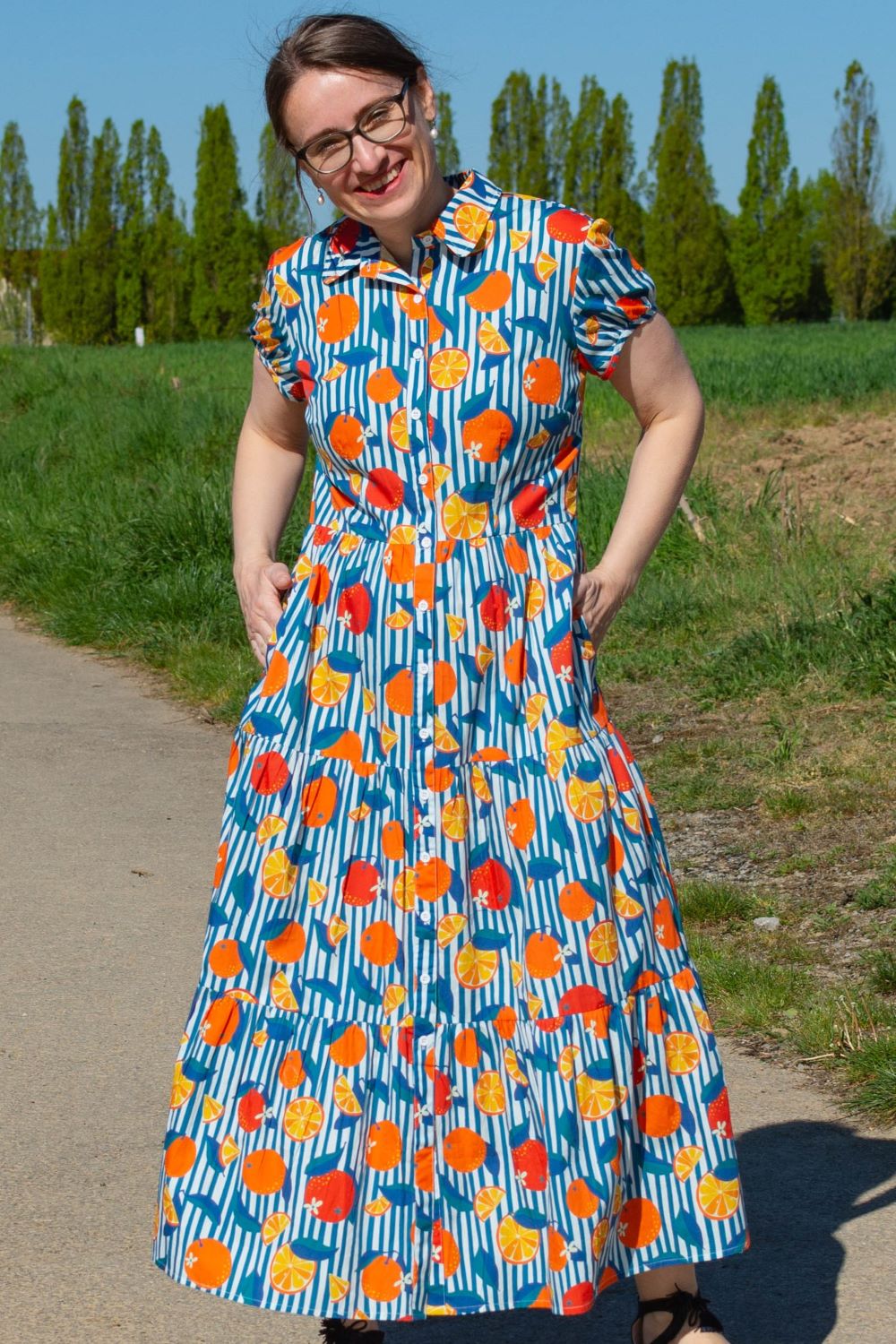 Kleid Molly Dress, Oranges