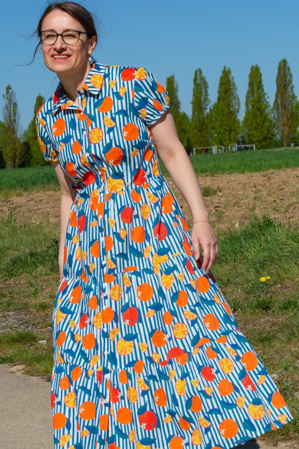 Kleid Molly Dress, Oranges