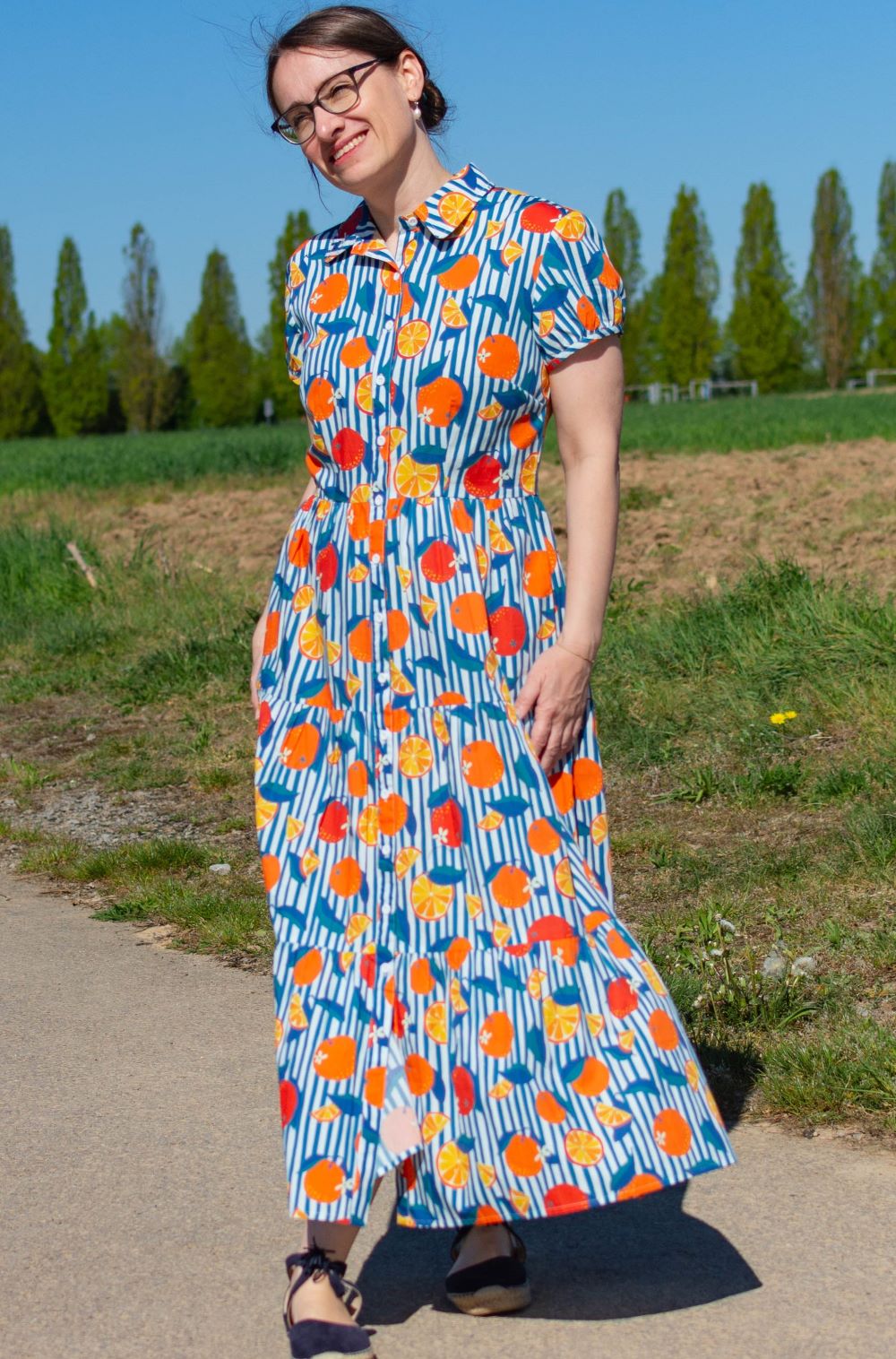 Kleid Molly Dress, Oranges