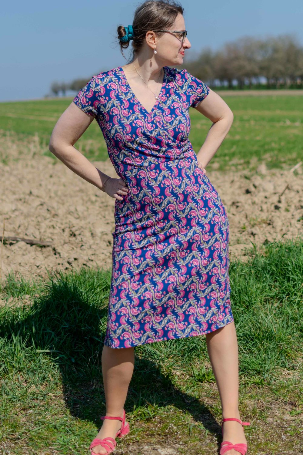Kleid Chrissy Cross Dress, Carmen