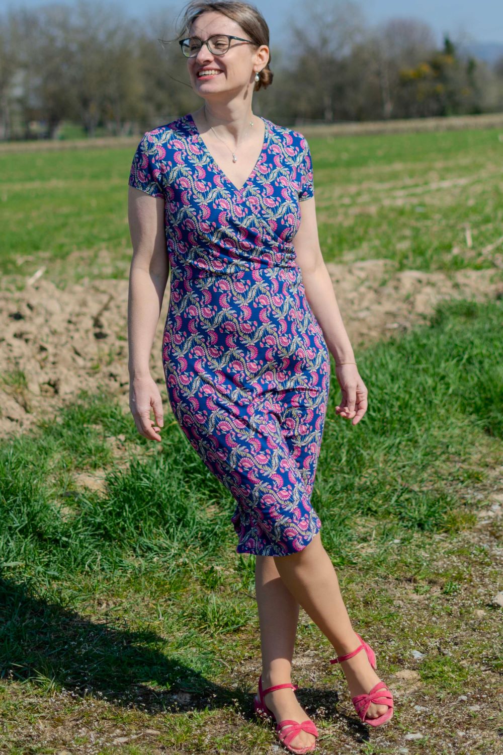 Kleid Chrissy Cross Dress, Carmen