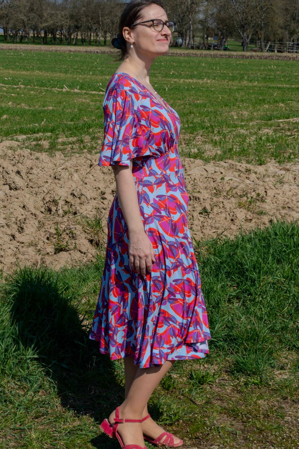 Kleid Luna Dress, Dragonfly Disco