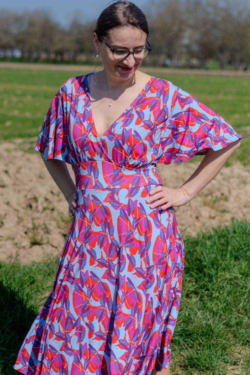 Kleid Luna Dress, Dragonfly Disco