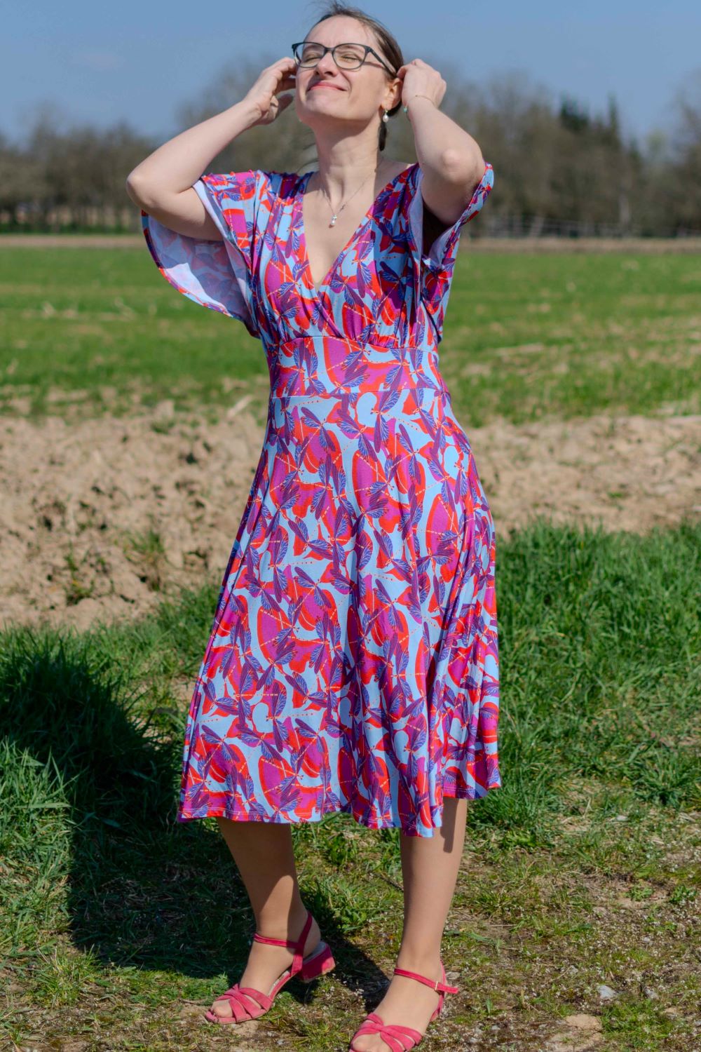 Kleid Luna Dress, Dragonfly Disco