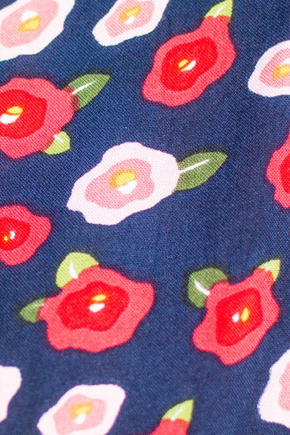 tailliertes Kleid Flügelärmel, Rose