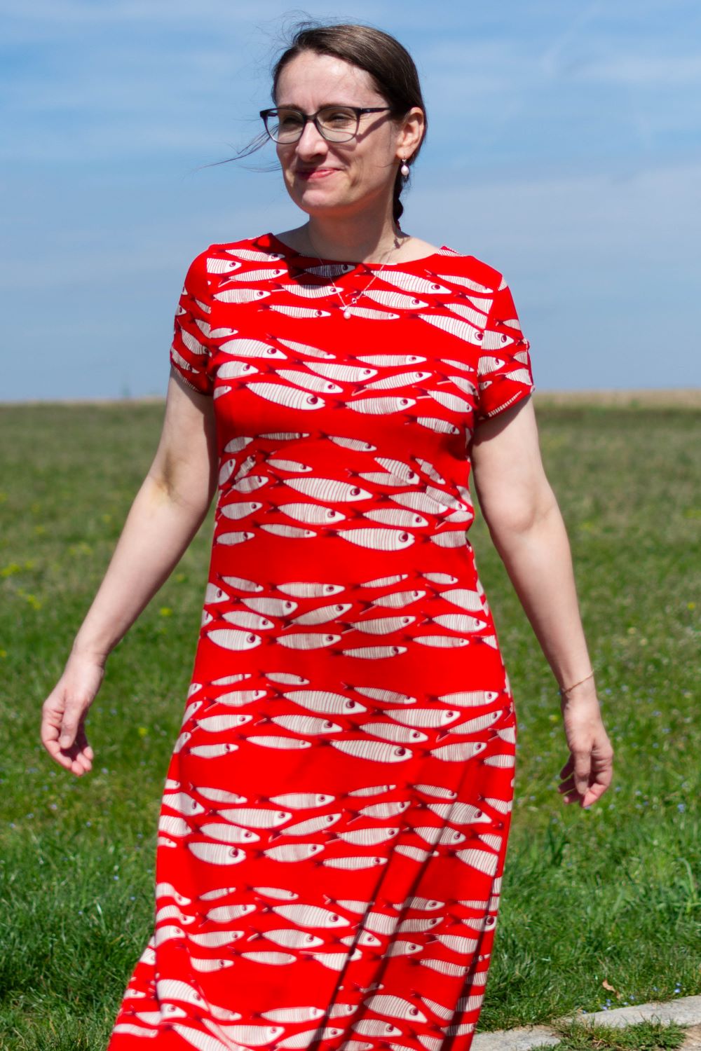 Kleid Lola Dress, Fische
