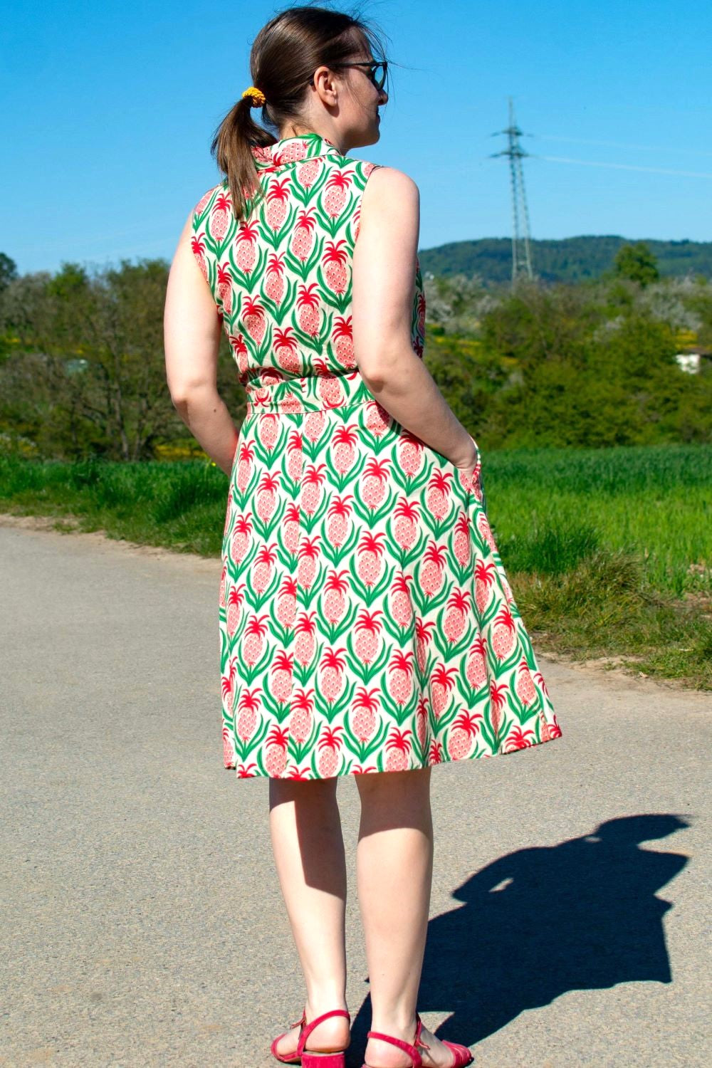 Kleid Kimberly Dress, Pineapples
