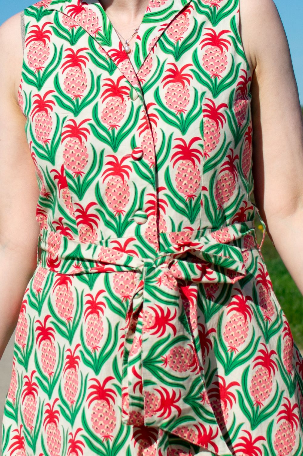 Kleid Kimberly Dress, Pineapples