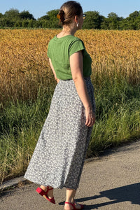 Rock Long Skirt, Fiori