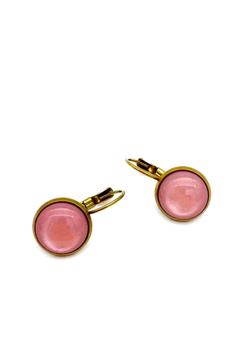 Ohrringe Dots, Blush Pink
