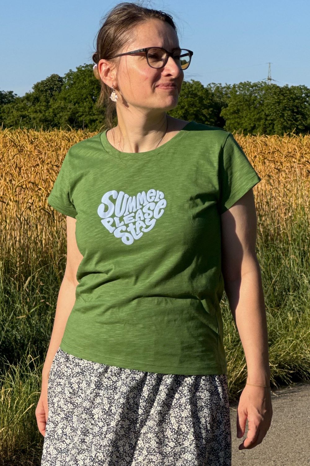 T-Shirt Summer Please Stay