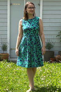 Swinging Sunday GOTS Dress, Lilibeth