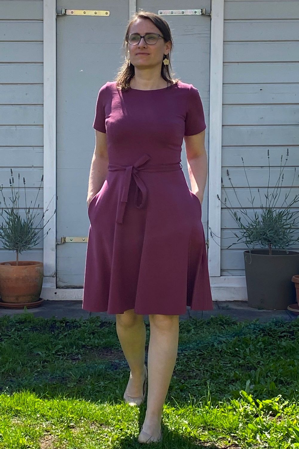 Ballerina Dress, Raspberry Punty