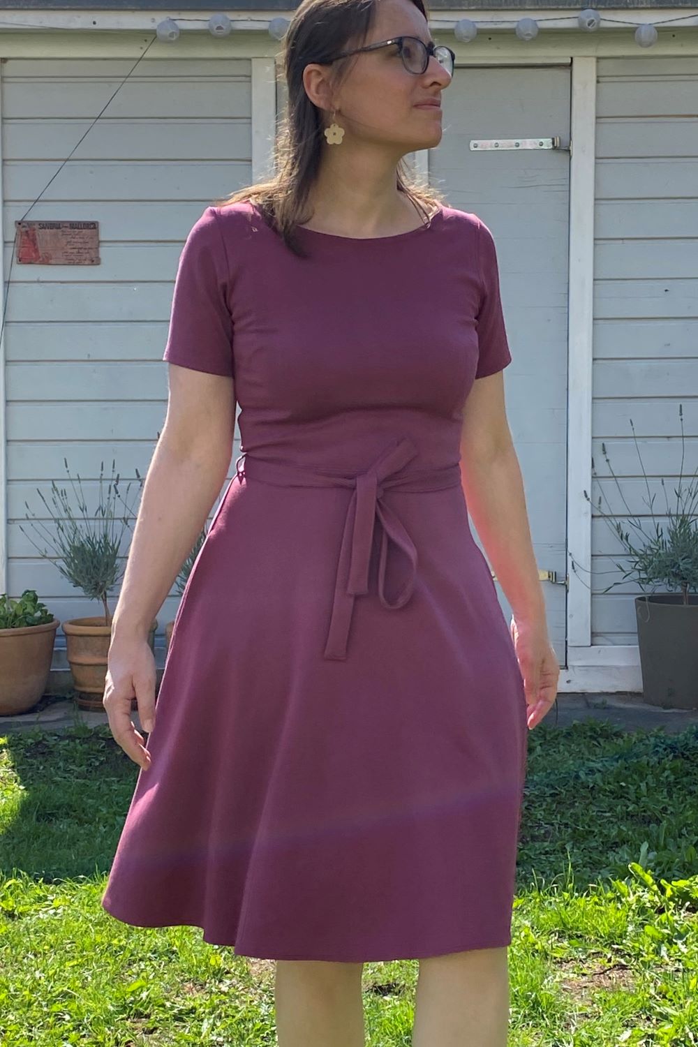 Ballerina Dress, Raspberry Punty