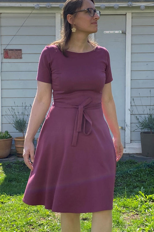 Ballerina Dress, Raspberry Punty