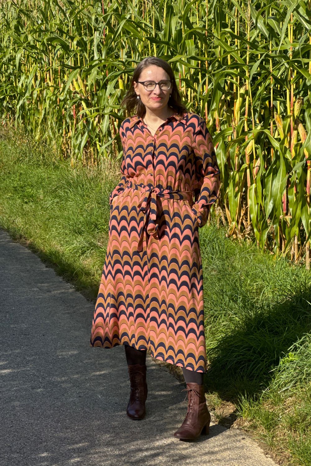 More Fantastique Dress, Wavy