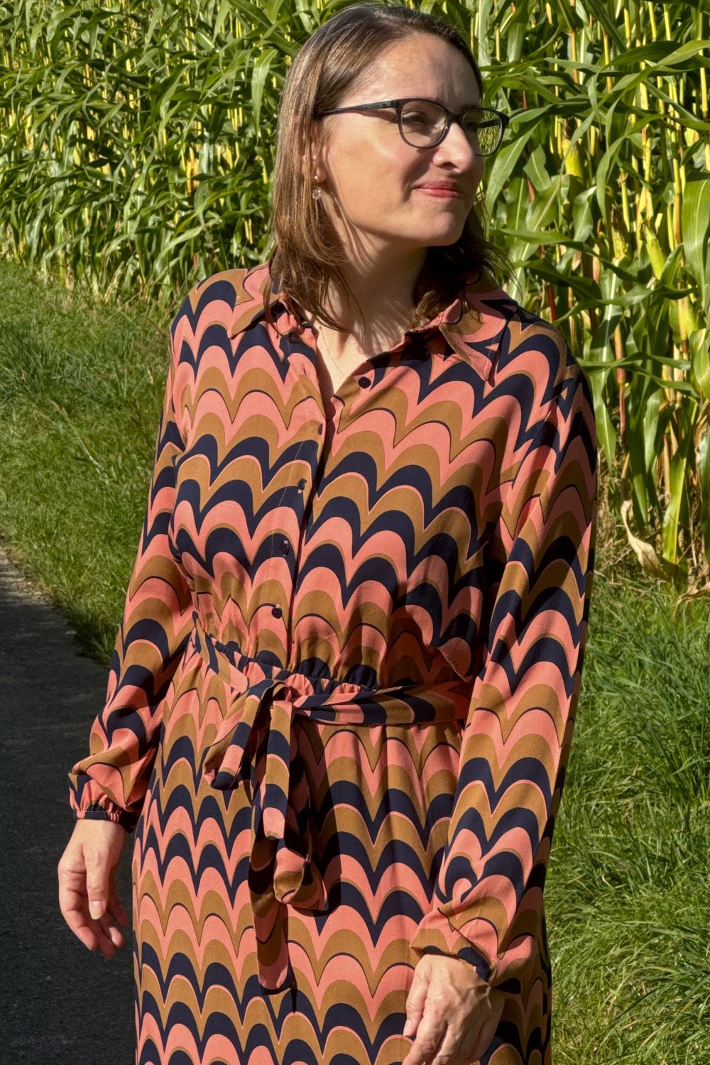 More Fantastique Dress, Wavy