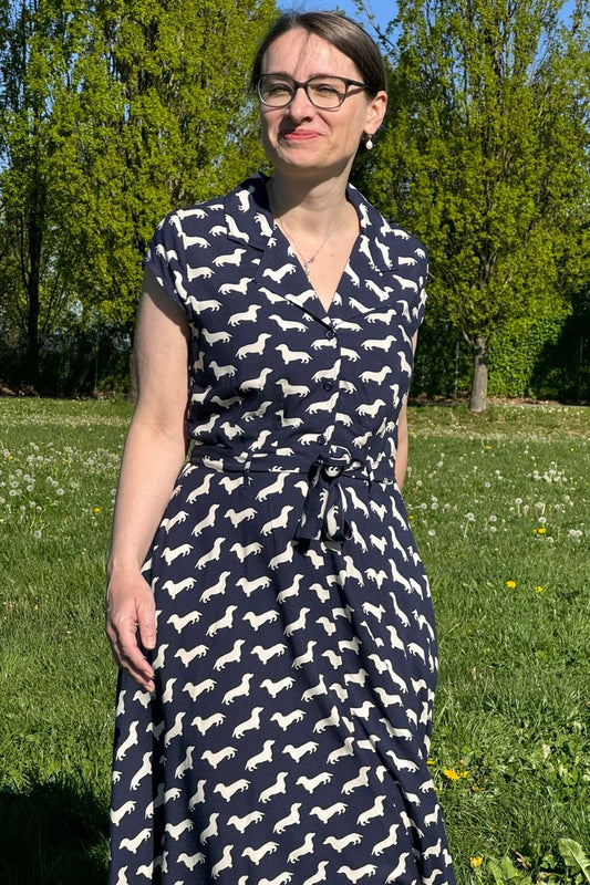 Midi-Kleid, Dackel