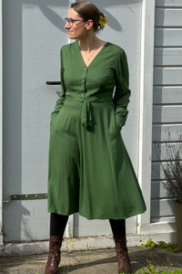 Magnolia Dress Olette, Green