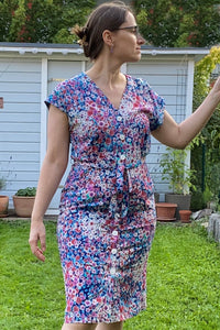 Mina Dress Portofino, Bloemen