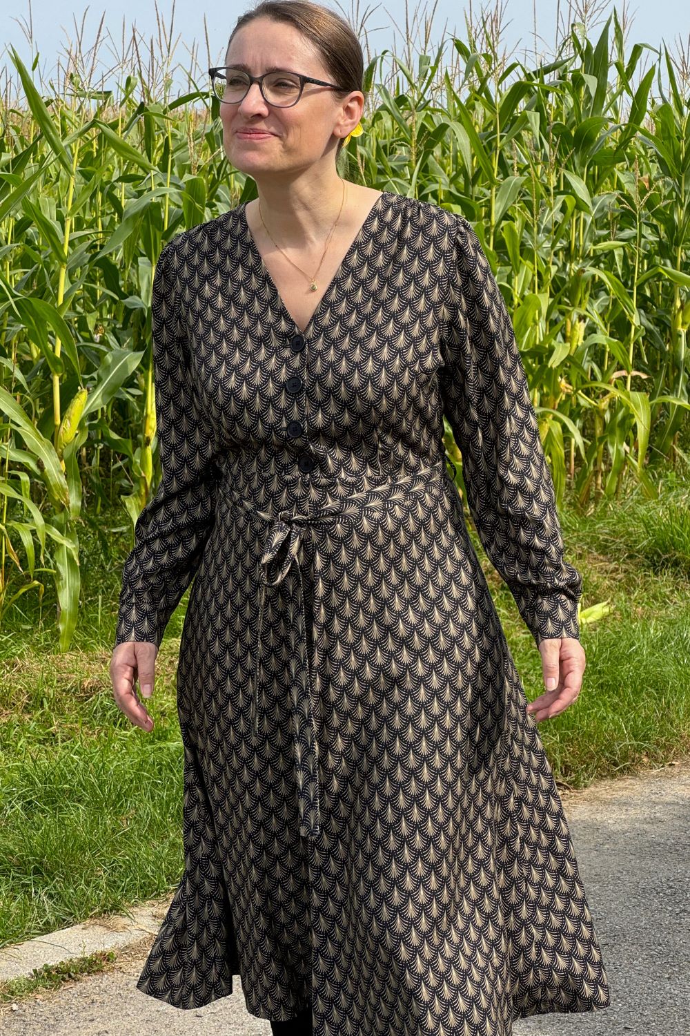 Magnolia Dress, Art Deco