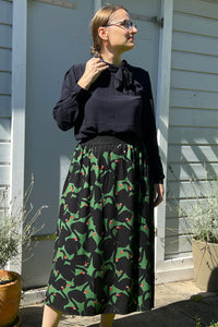 Spin Me Skirt, Black Swan