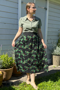 Spin Me Skirt, Black Swan