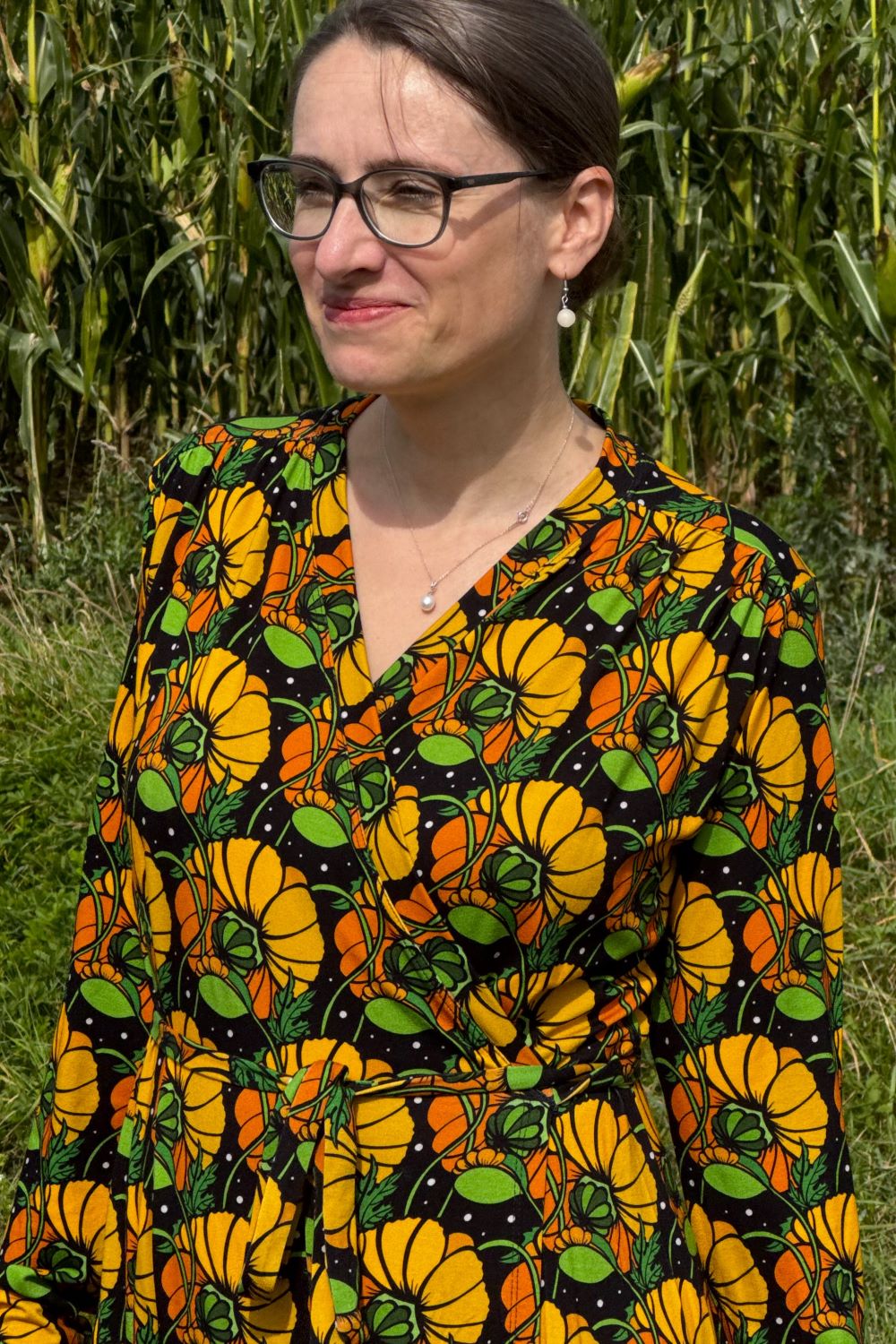 Kleid Anna-Klara Dress, Kronblad Senap