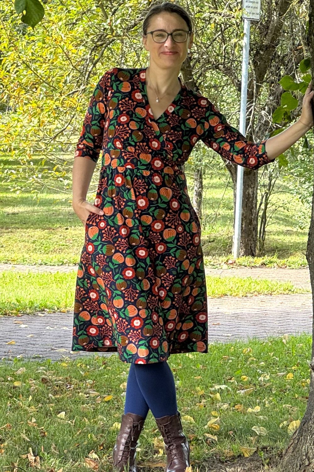 Kleid Vera Dress, Hassel Rooibos