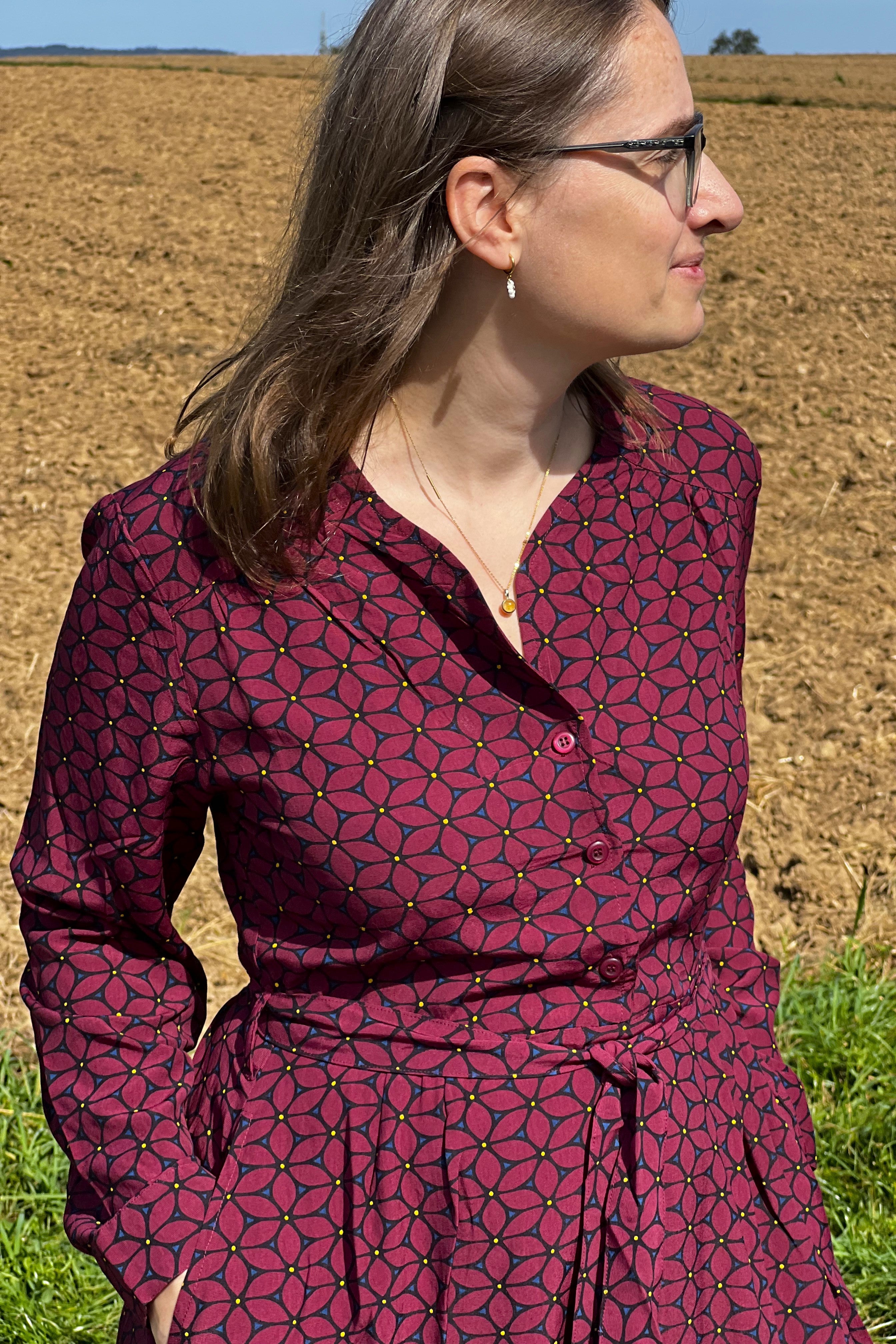 Hemdblusenkleid, Petal