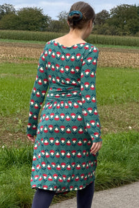 tailliertes Jersey-Kleid, Fromage