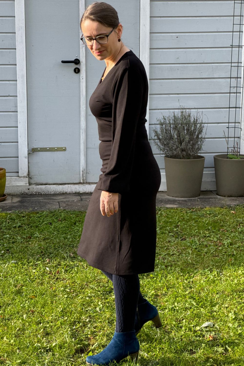 Stretch-Kleid, Solid Black