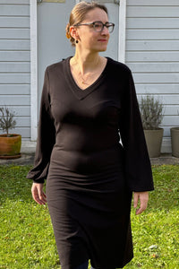 Stretch-Kleid, Solid Black