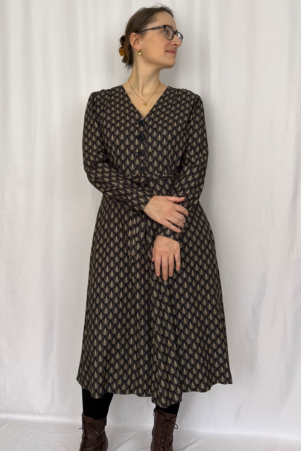 Magnolia Dress, Art Deco