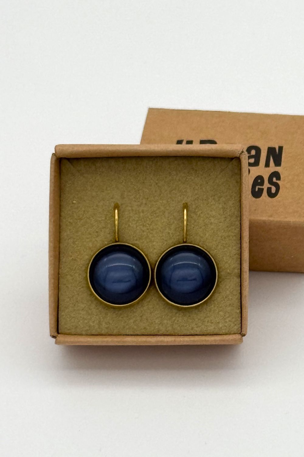 Ohrringe Dots, Night Blue